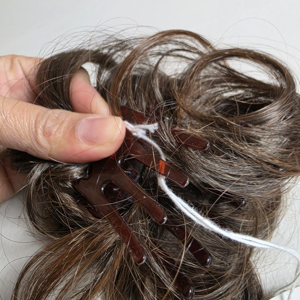 PonyTail Petite HF Hair Clip in R6/30H Brown - Picture 4 of 8